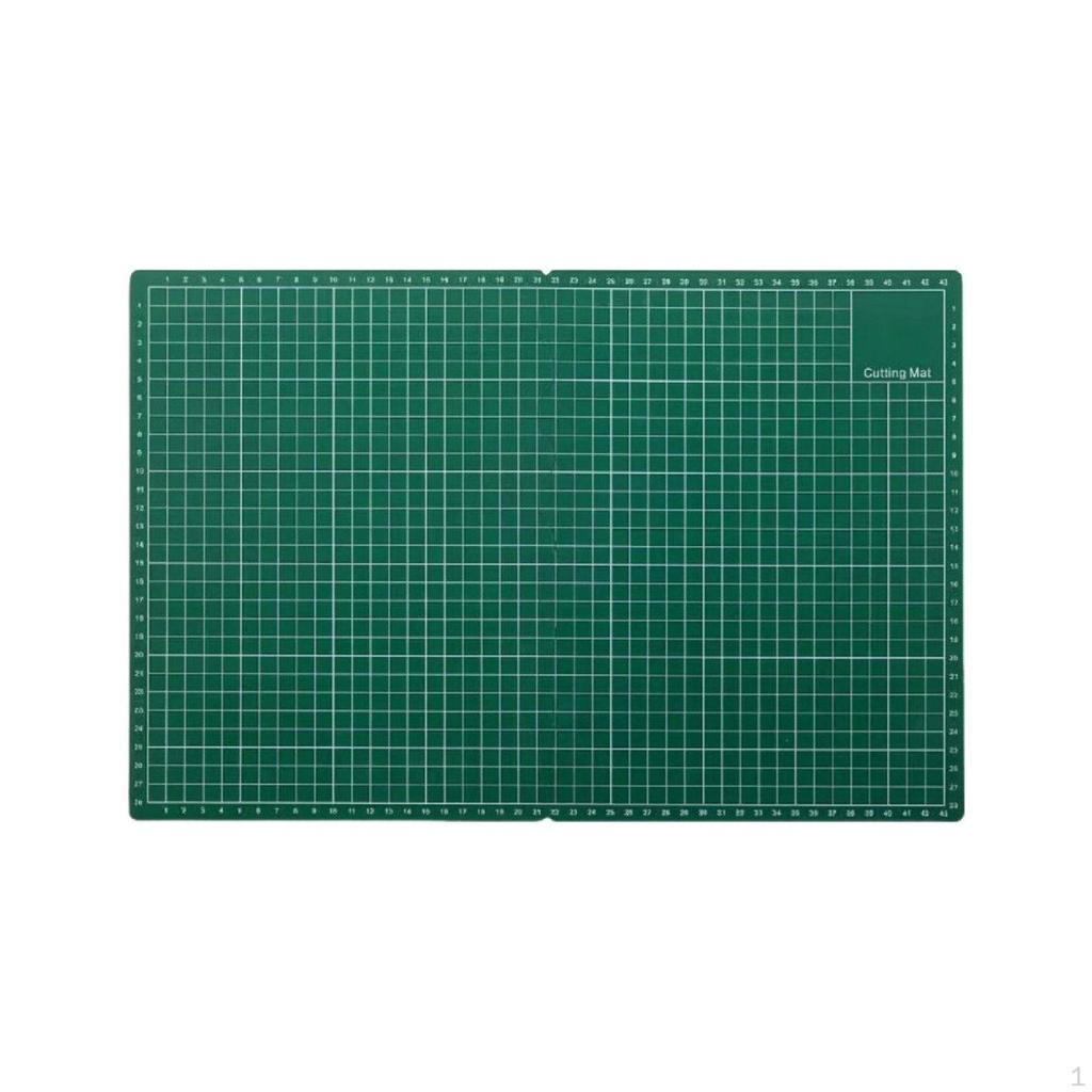 Foldable Cutting Mat Thick Gridded Cut Board Portable Sewing for Crafters, Hobbyists,