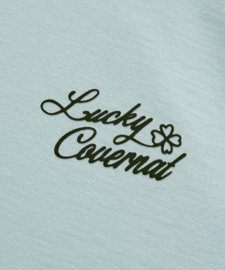 COVERNAT WOMAN Raglan Contrast Long Sleeve Sky Blue