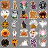 50 Halloween Graffiti Stickers, Cartoon Festival Children's Guka Phone Cases, Suitcase Stickers