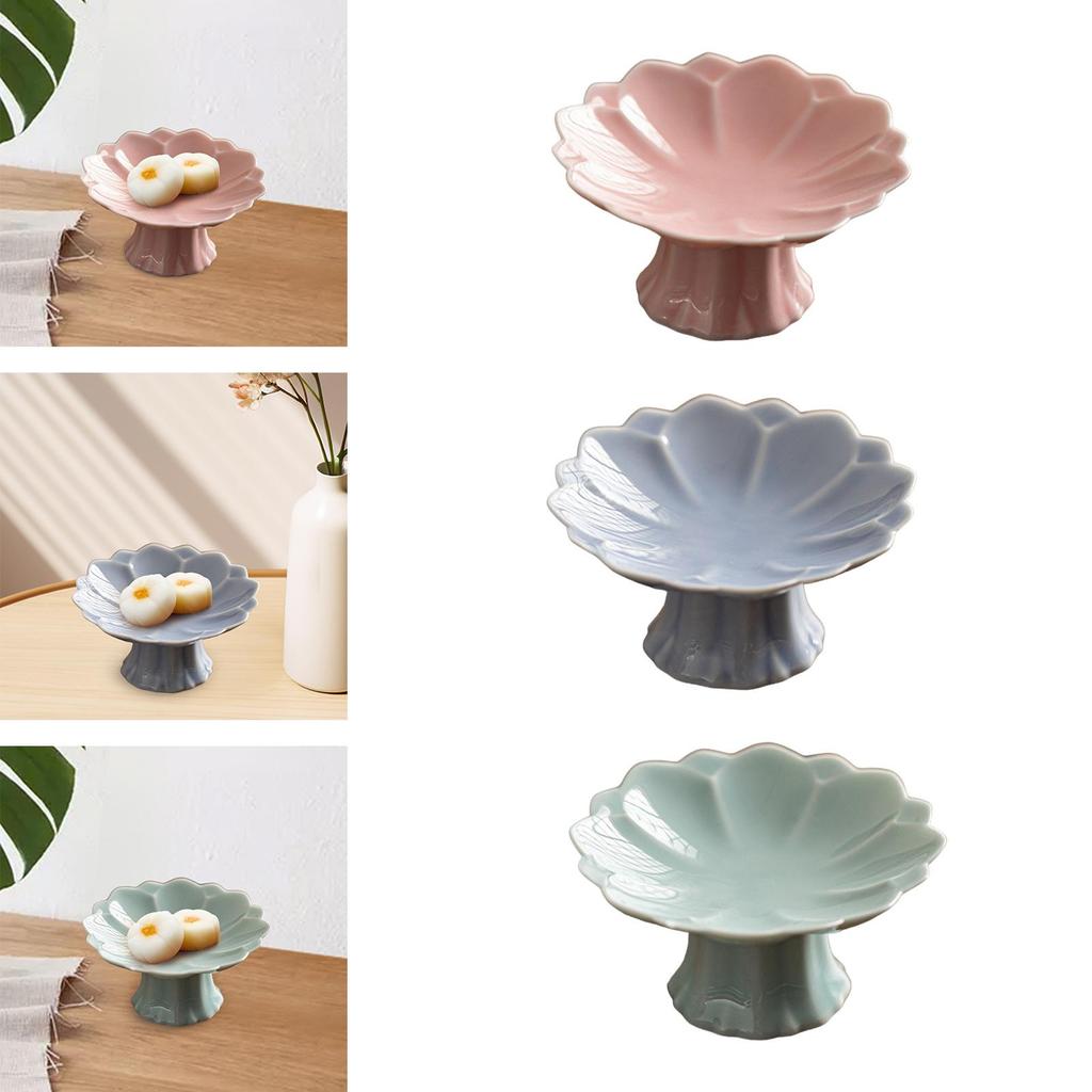 Decor Platou de Servire Modern Multifuncțional Tavă Ceramică Farfurie de Servire Bol pentru Fructe pentru Fructe Desert Brioșe Nuci Familie