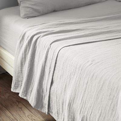 Lençol de baixo 270x300 cm Gaze de algodão Nuvem