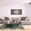 Walking Water Wall Art – UnFramed Canvas Decor For Living Room, Church, Or Space – Picture Of Walks Water, Religious Artwork