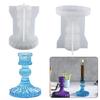 Candlestick Epoxy Casting Mold Candle Holder Resin Mold Wedding Home Table Decor
