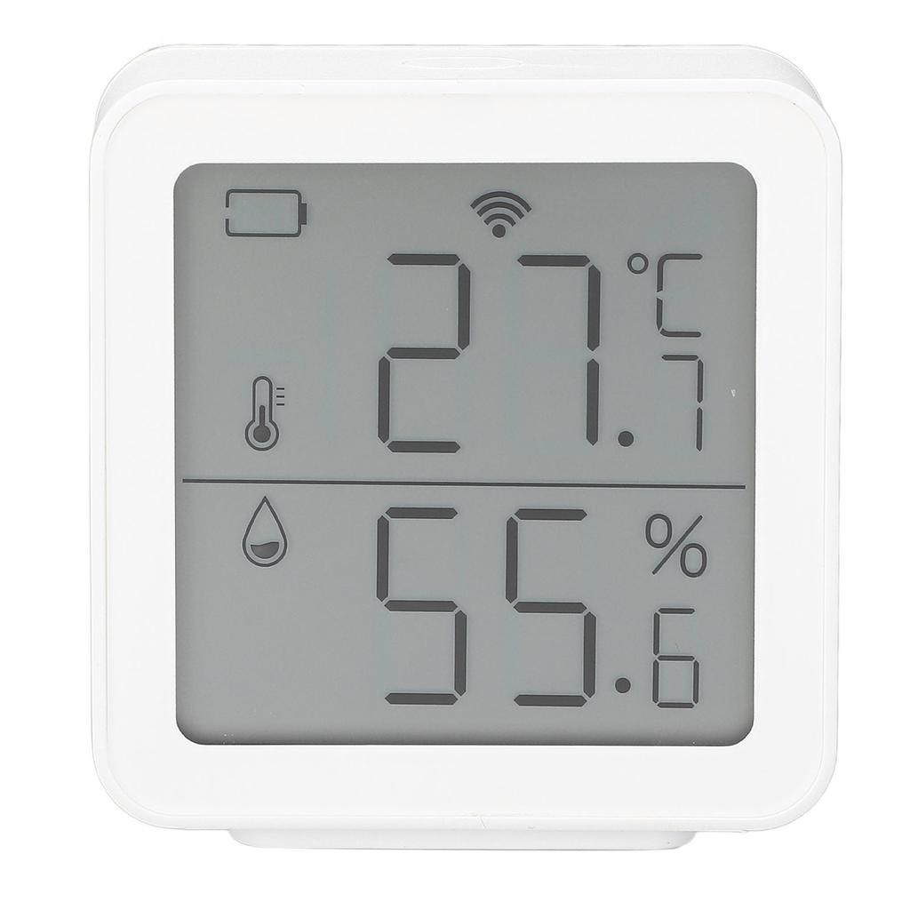 WiFi Smart Temperatur-Feuchtigkeitsdetektor Elektronisches Innen-Hygrometer Temperaturmessgerät Sensor für Zuhause