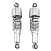 Motorcycle Rear Shock Absorbers 10.5" 267mm Adjustable Suspension Shocks Spring For Harley Sportster Touring