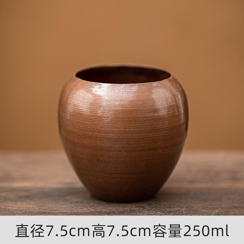 Copper retro Jianshui tea washing Chinese water basin pen washing filter tea residue tank wastewater tank household kung fu tea set accessories