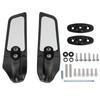 Adjustable Wing Fin Rearview Mirrors For Suzuki Gsxr 600/750/1000 2000-2019