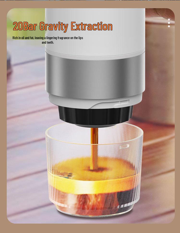3-in-1 Portable Capsule Espresso Machine