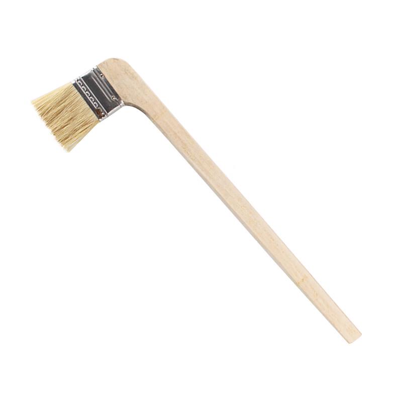 Lubao Bent Handle Wool Brush