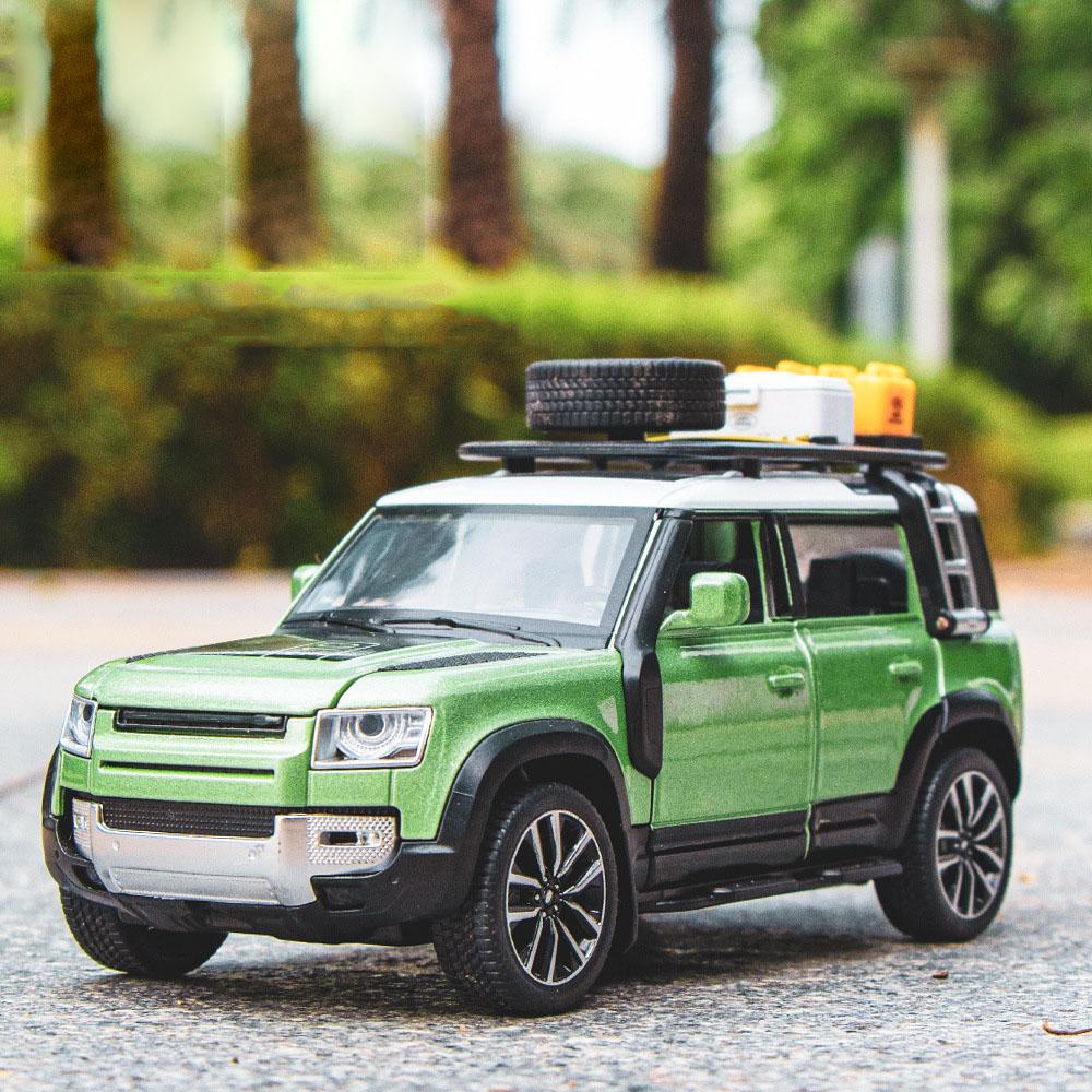 1:32 Scale Defender 2022 City ORV Alloy Car Model, Diecasts Metal Toy Sports Car Model with Sound and Light for Children Gifts