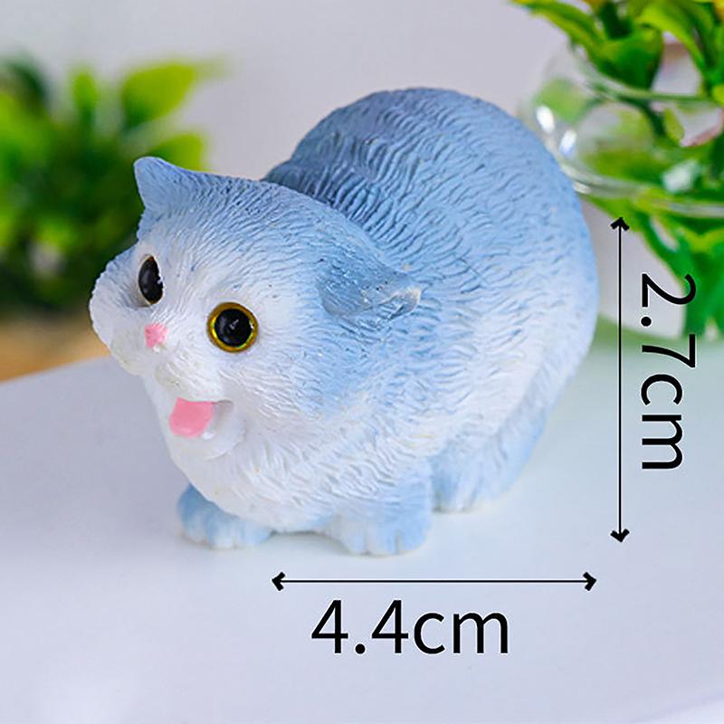 

Творческие милые мультяшные коты Мини украшения Поделки Украшения для дома Съемки Фон Реквизиты для рабочего стола Маленькие украшения Подарки