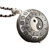Openable Tibetan Gau Box Pendant Necklace Men Women Handmade Bohemian Ethnic Charm With Pearl Chain