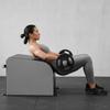 Portable Glute Workout Block | Convenient Side Carry Loops, Padded Top Surface,