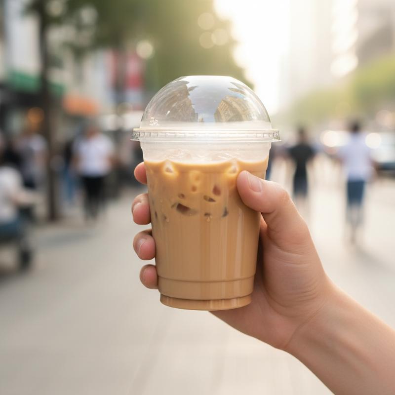 10Pcs Disposable Clear Plastic Cups With Lid Or 100 Straws For Fruit Juice Milk Tea Iced Coffee Cold Drinks Takeaway Party Use