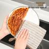 Lint-Free Absorbent Dishcloth – Non-Stick, Oil-Resistant, Easy-Clean with Hanging Loop for Kitchens