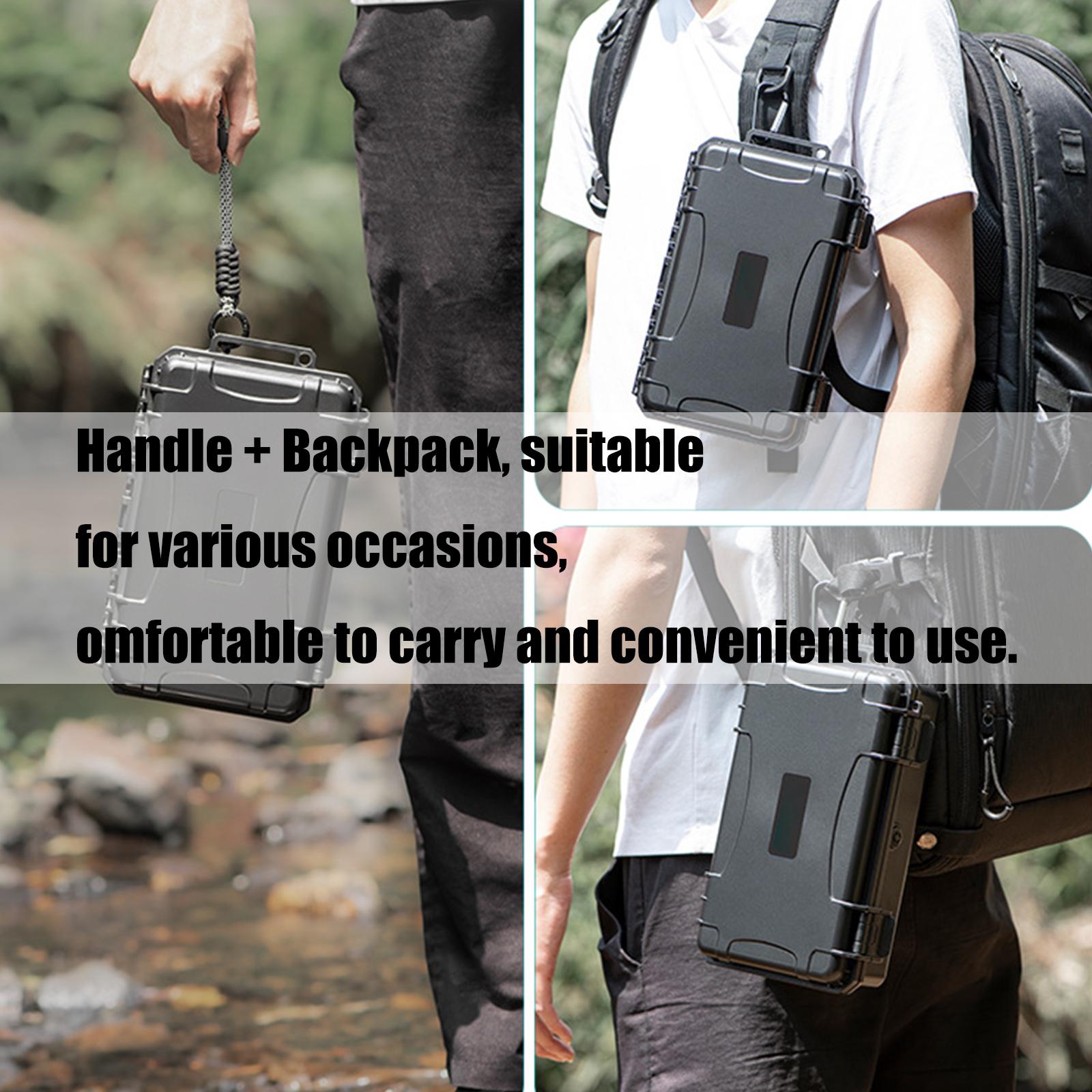 

Watertight Protective Storage Case For OsmoAction Cameras Accessories Shock Resistant Dustproof Travel Friendly 1