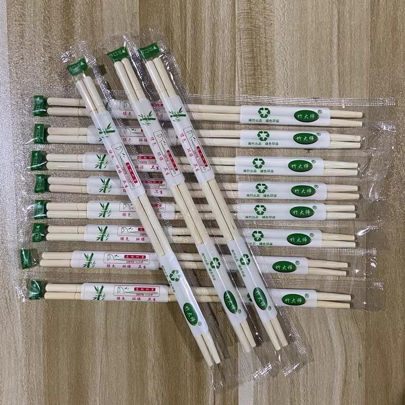 50pcs/set Disposable Wooden Tableware Chopsticks Spoon Fork Household Festival Party Tableware Outdoor Portable Kitchen Tool TMZ
