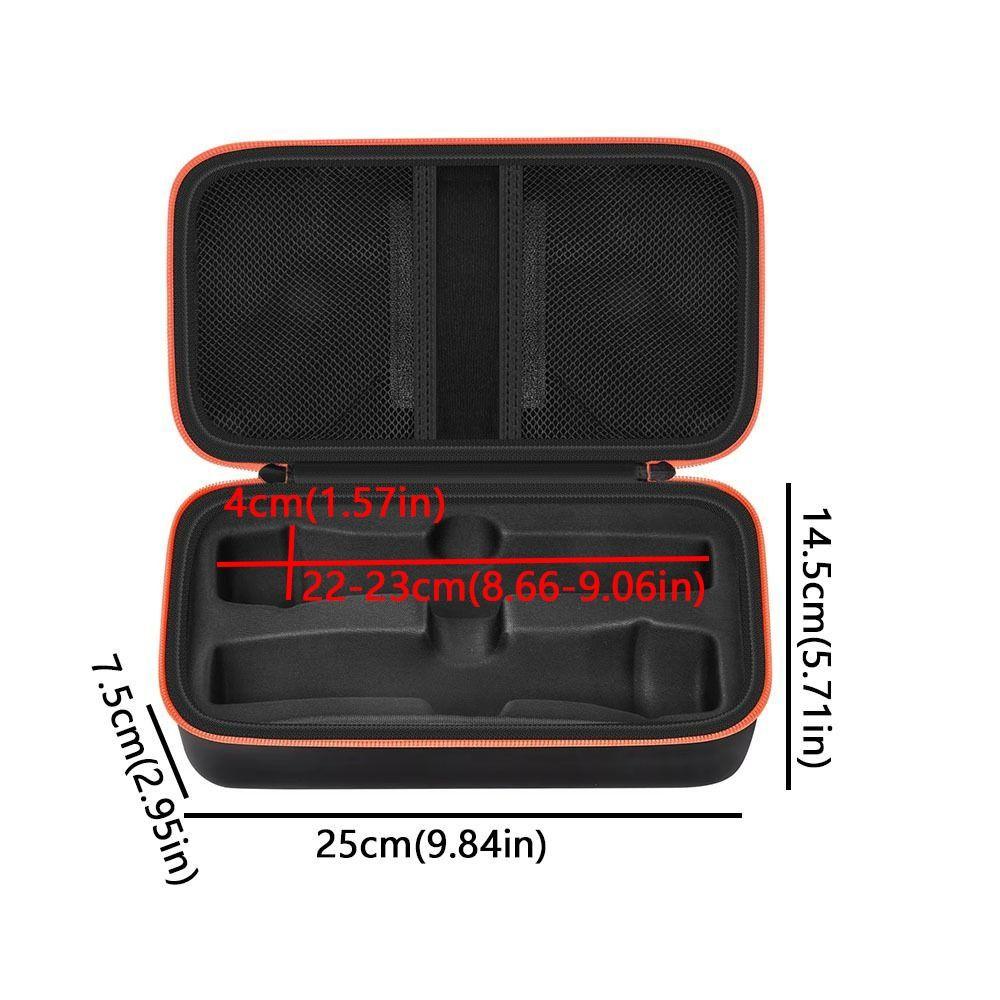 Shockproof Microphone Carrying Case Adjustable Microphone Storage Bag Mic Travel Bag  Business Trip