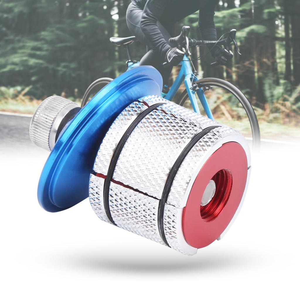 Bicycle Front Fork Standpipe Headset Expansion Screw Expanded Core Triangular Coverblue