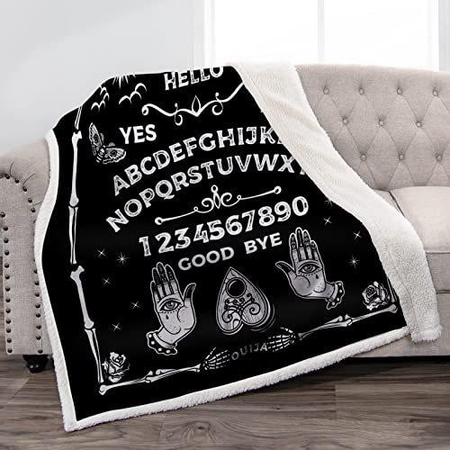 Skull pattern flannel blanket home decoration blanket office lunch break blanket