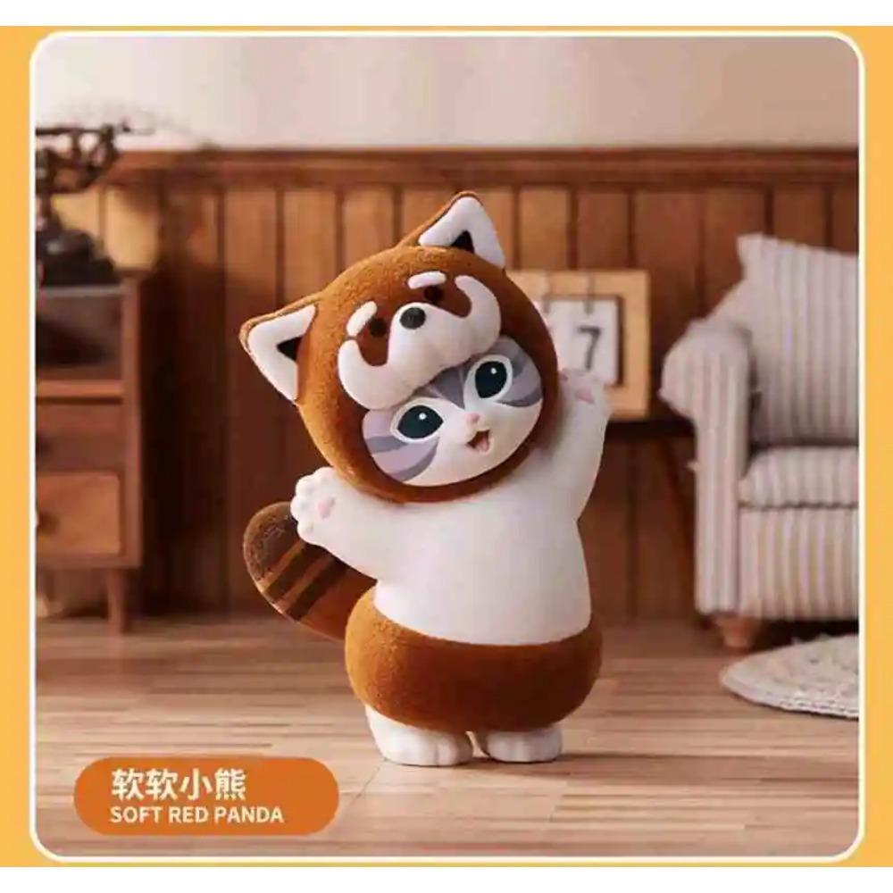 MINISO Mofusand Fluffy Party Series Blind Box Toy Cute Figure Kawaii Anime Figurines Collect Toys Mystery Box Kids Birthday Gift