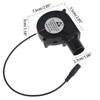 BBQ Fan Cooling 7530 Air Blower 12V 1.5A Brushless 5.5x2.1mm 2500R Blower