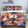 River Plate Team Starry Background Print Duvet Cover Set Soccer Bedding Set Without Pillow Core Comforter Bedroom Decor