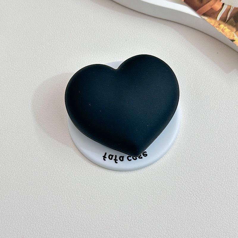 Korean 3D Silver Floral Magnetic Phone Holder for MagSafe - Strong Desktop Grip
