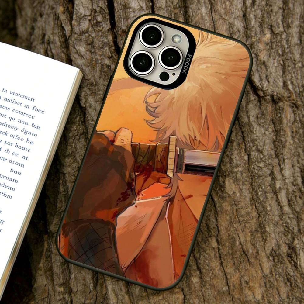 

Gintama Phone Case For iPhone 17,16,15,14,13,12,11 Plus,Pro Max,XS,Colorful Silver Black Cover iPhone17ProMax
