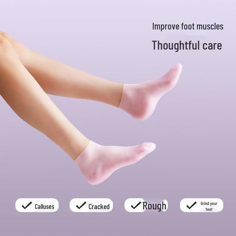 Silikon Feuchtigkeits-Handmaske: Anti-Falten- und Peeling-Pflege für weiche, rissfreie Hände.