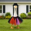 Funny Porch Goose Costume Handcrafted Fall Goose Clothes Garden Goose Costume  Yard Theme Display