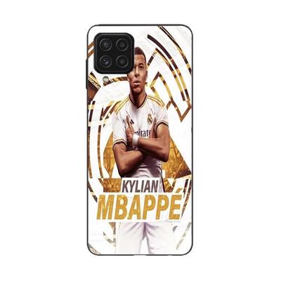 Coque Maniacase pourSamsung Galaxy A22 4g Kylian Mbappe Real Madrid Wallpaper Celebration