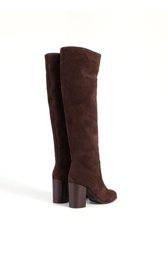 Bottes de mode modernes et élégantes pour femmes, bottes en cuir, café, Delda