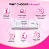 i Know Ovulation Test Kit for Women Trying to Conceive | 5 Strips x 3 Pack | Rapid Fertility Prediction in 5 Mins