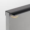 Double Hole Arc Door Handle Black/gold/grey Wardrobe Long Handle Hidden Cabinet Handle  Cupboard