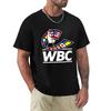 WBC World Champion T-Shirt Customs Man Clothes Cotton Graphic Tees Mens Funny T Shirts