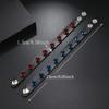 Fashion Colorful Spiked Rivet Leather Bracelet: Street Style Punk Jewelry for Couples