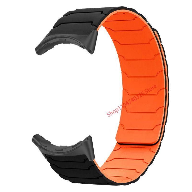 

For Google Pixel Watch 3 45mm 41mm Magnetic Silicone Replacement Strap Correa For Google Pixel Watch 2 1 Sports Band Bracelet For Pixel Watch 2 1