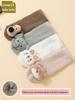 Newborn Baby Wool Mid-Calf Socks - Thickened, Warm Velvet, for Autumn/Winter, Fits 0-1 Year Old