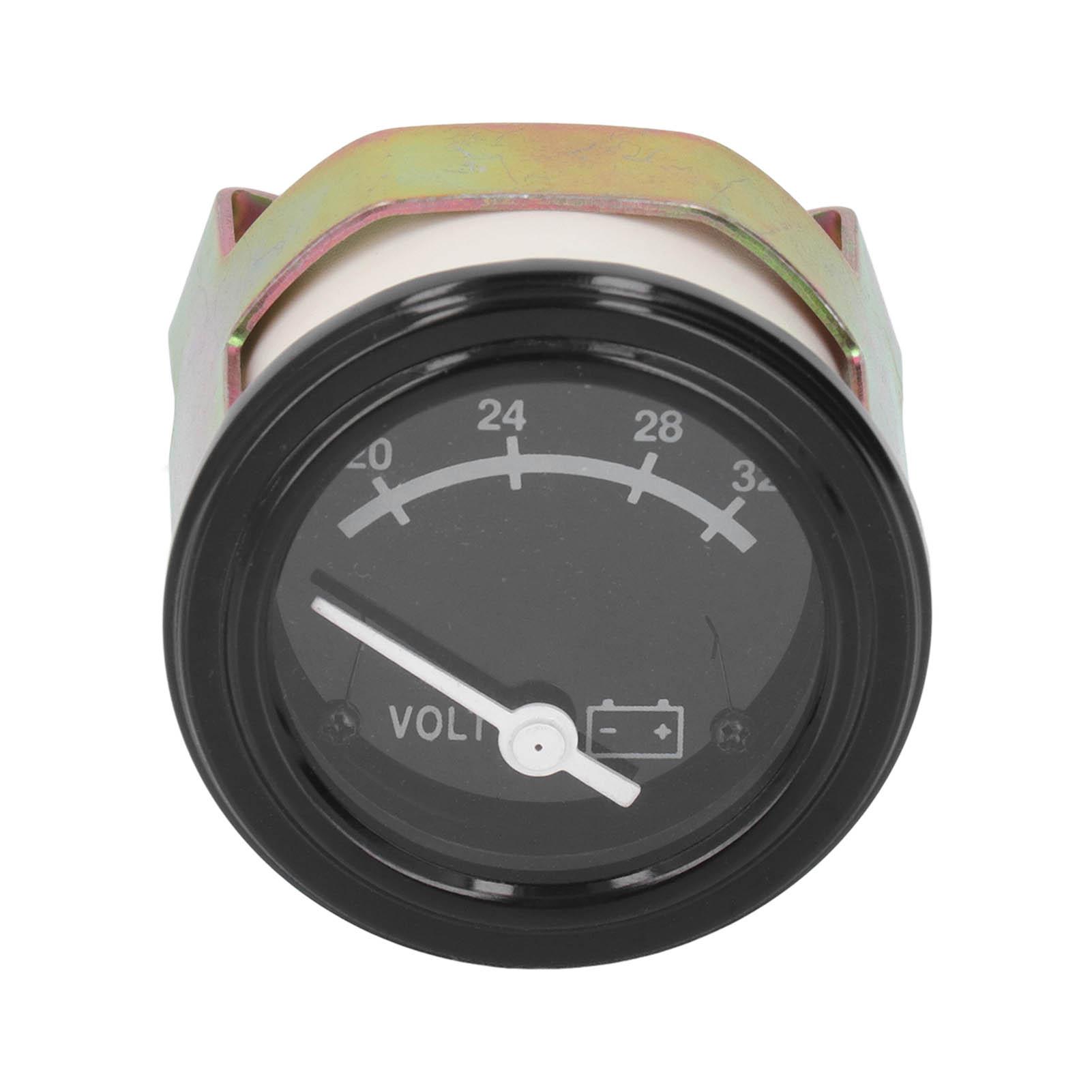 

Diesel Generator Voltmeter 3015235 Transparent Cover Waterproof Voltage Gauge for Cummins 12V 24V