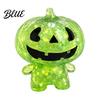 Pumpkin Shaped Toys Halloween Stress Relief Toy Glitter Man Squeeze Tactile SensoryToy Clear Sensory Fidget Toy for Holiday Party Favors