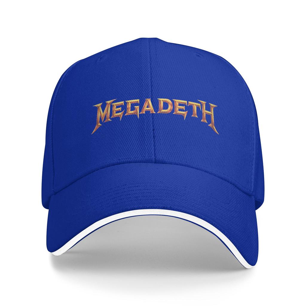 Megadeths Metal Music Lovers Baseball Cap Outdoor Gym Sunscreen Hip Hop Hats Men Women Vintage Print Baseball Caps