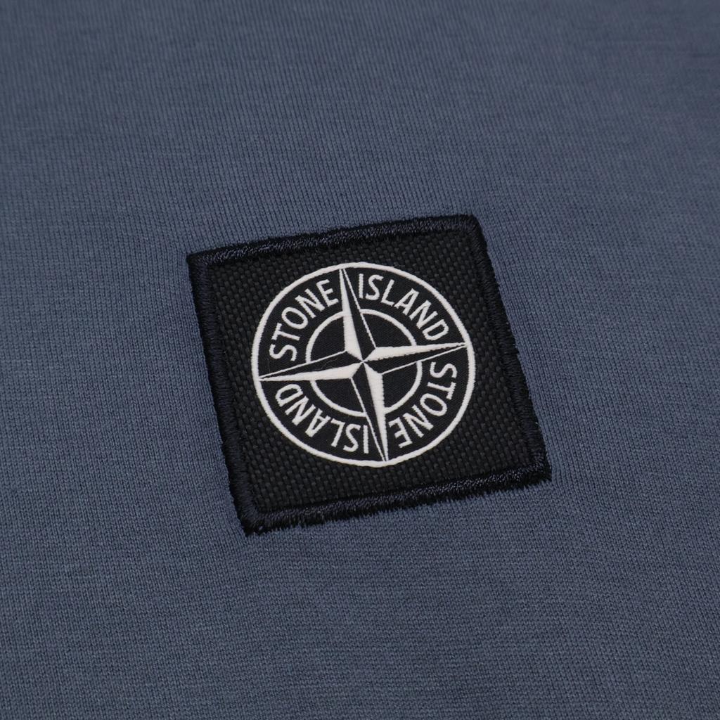 STONE ISLAND Gray 791522713 Cotton Long T-Shirt tops XL grayUsed