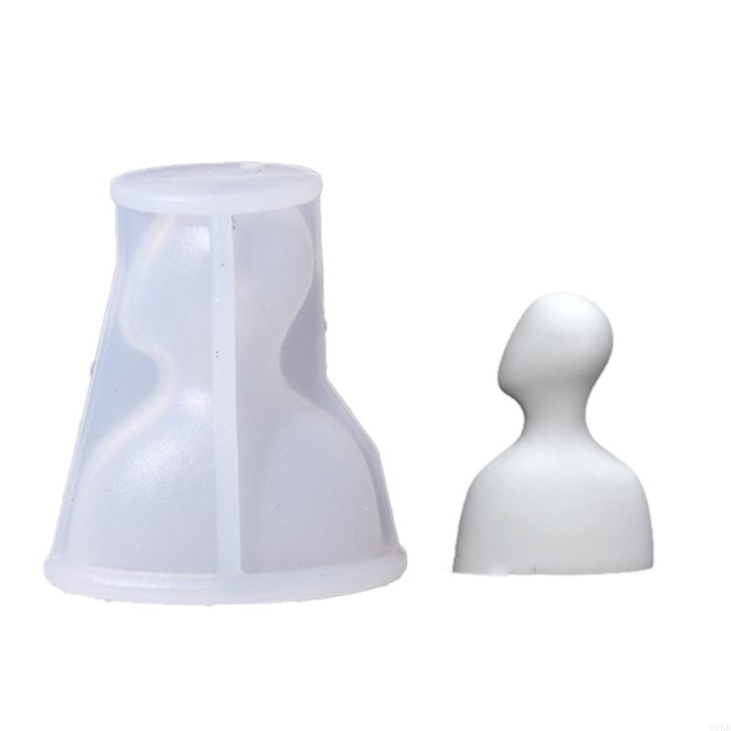 62KD Silicone Mold for Creating Scented Family Scene Dad Mom Child Portrait Soap Making Mould for Home Decoration