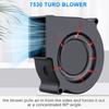 75x75x30mm Cooling Blower Fan DC 12V Brushless Cooling Fan Computer Case Cooler  Computer Chassis