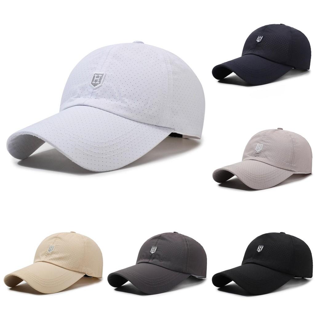 Embroidery Letter H Baseball Hat Adjustable Sun Protection Breathable Gifts