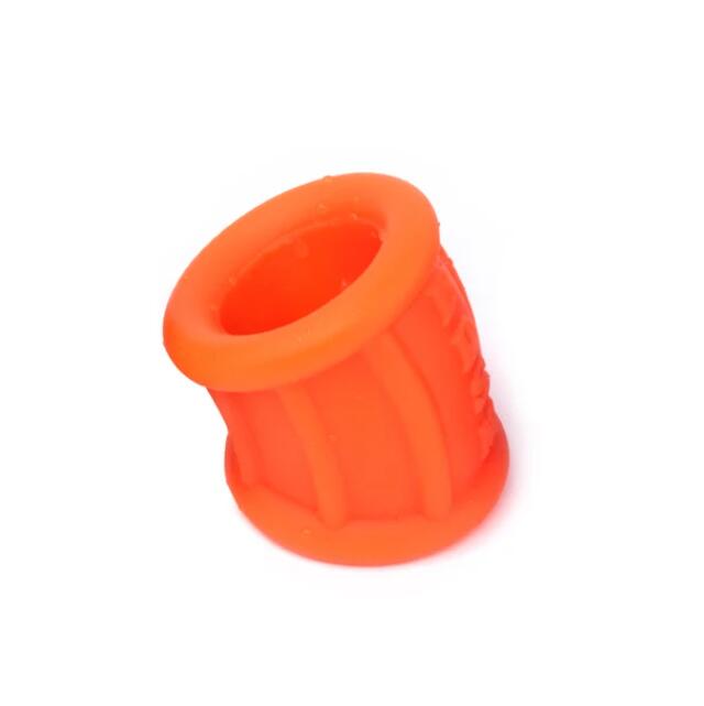 Liquid Silicone Sex Toys For Men Testicles BDSM Scrotum Penis Belt Sex Chastity Cage Cock Ring For Time Delay Dick Sleeve