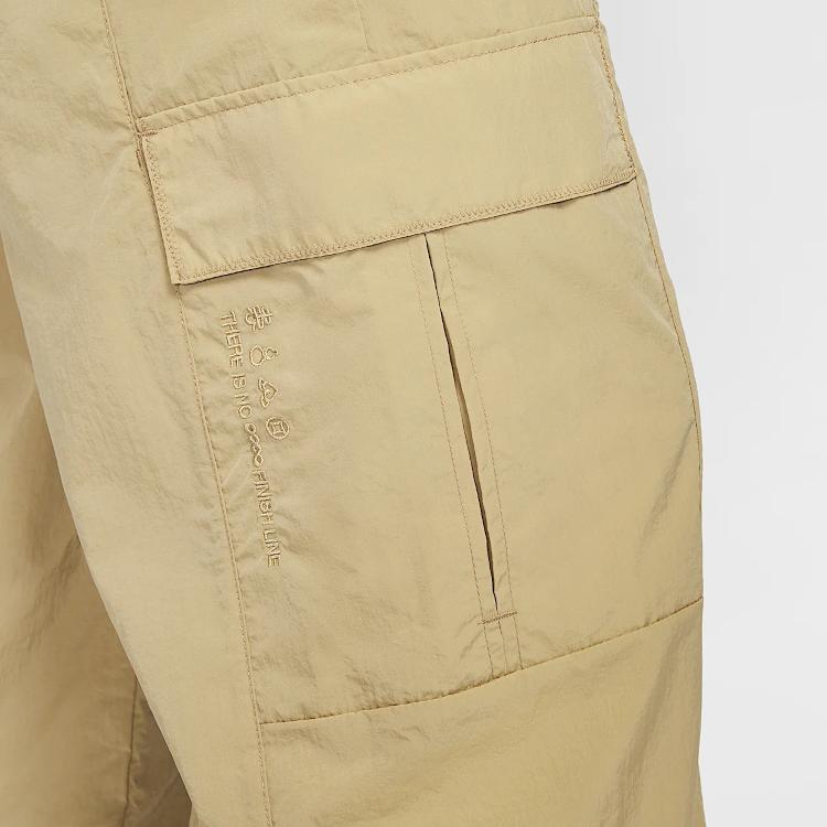 Nike Sportswear Year Of The Snake Limited Edition Casual Fashion Small Logo Cargo Pants Women pants Brown HV8460297