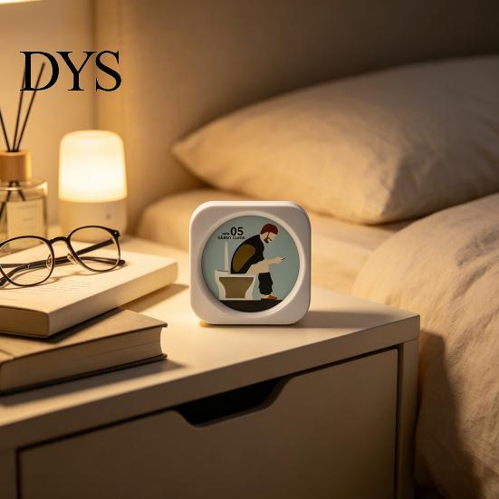 Accessorio Bagno Divertente Unico, Sabbiera da Toilette da 5 Minuti, Clessidra con Grafica di Uomo che Defeca Timer, Orologio Visivo per Bagno, Stress da Scrivania