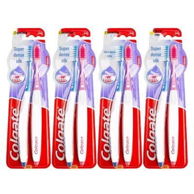 Ultra-Dense Bristle Gum Care Toothbrushes, 8 Count